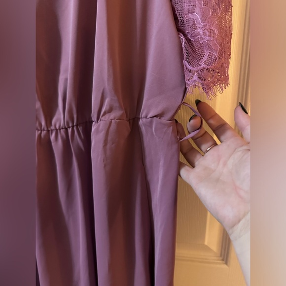 Bloomchic dress with pink with lace size 14-16 - Picture 8 of 9